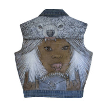 Load image into Gallery viewer, Aeternal Killah Sound Denim Vest