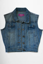 Load image into Gallery viewer, Aeternal Killah Sound Denim Vest
